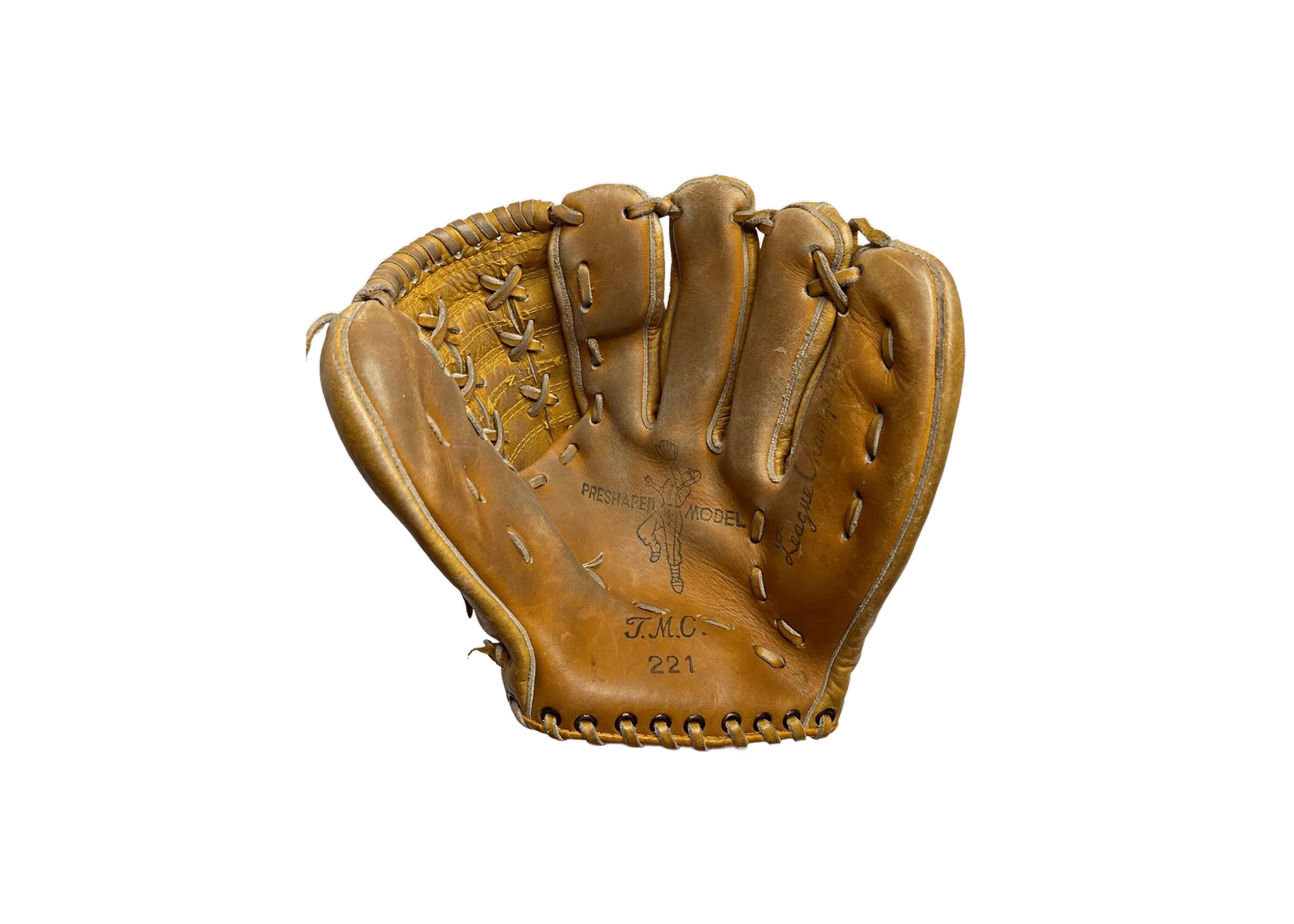 Fig 4: A baseball glove - proof of the hours put in