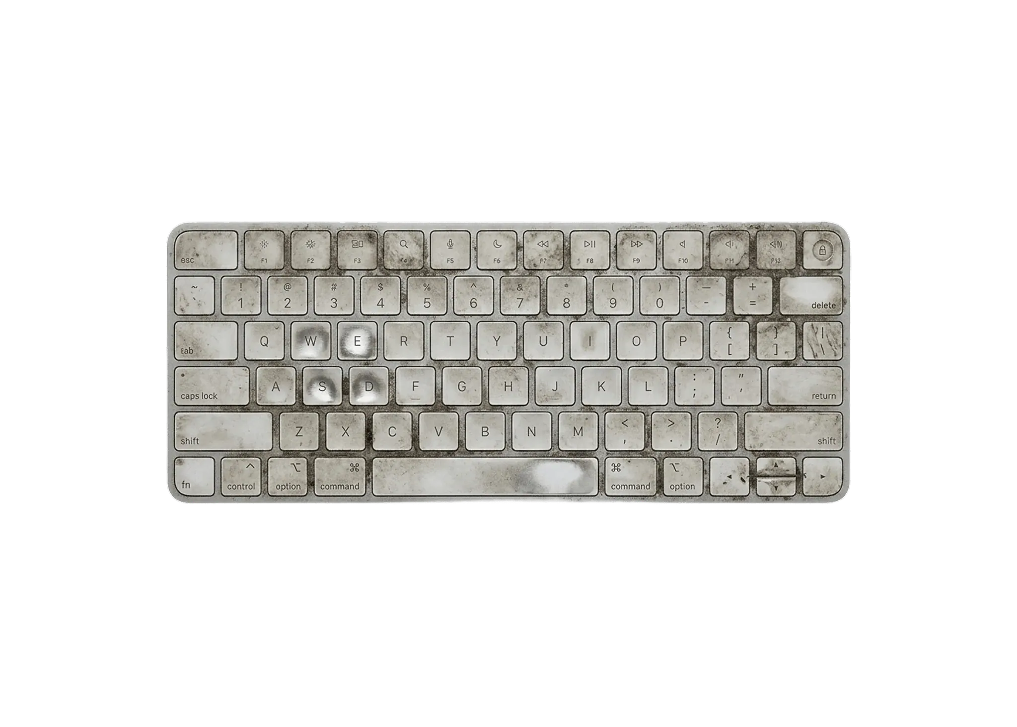 Fig 6: A keyboard - grime that records touch, and disgusts