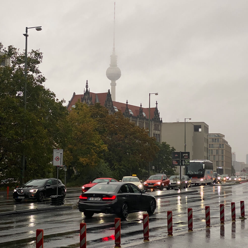 Rain in Berlin