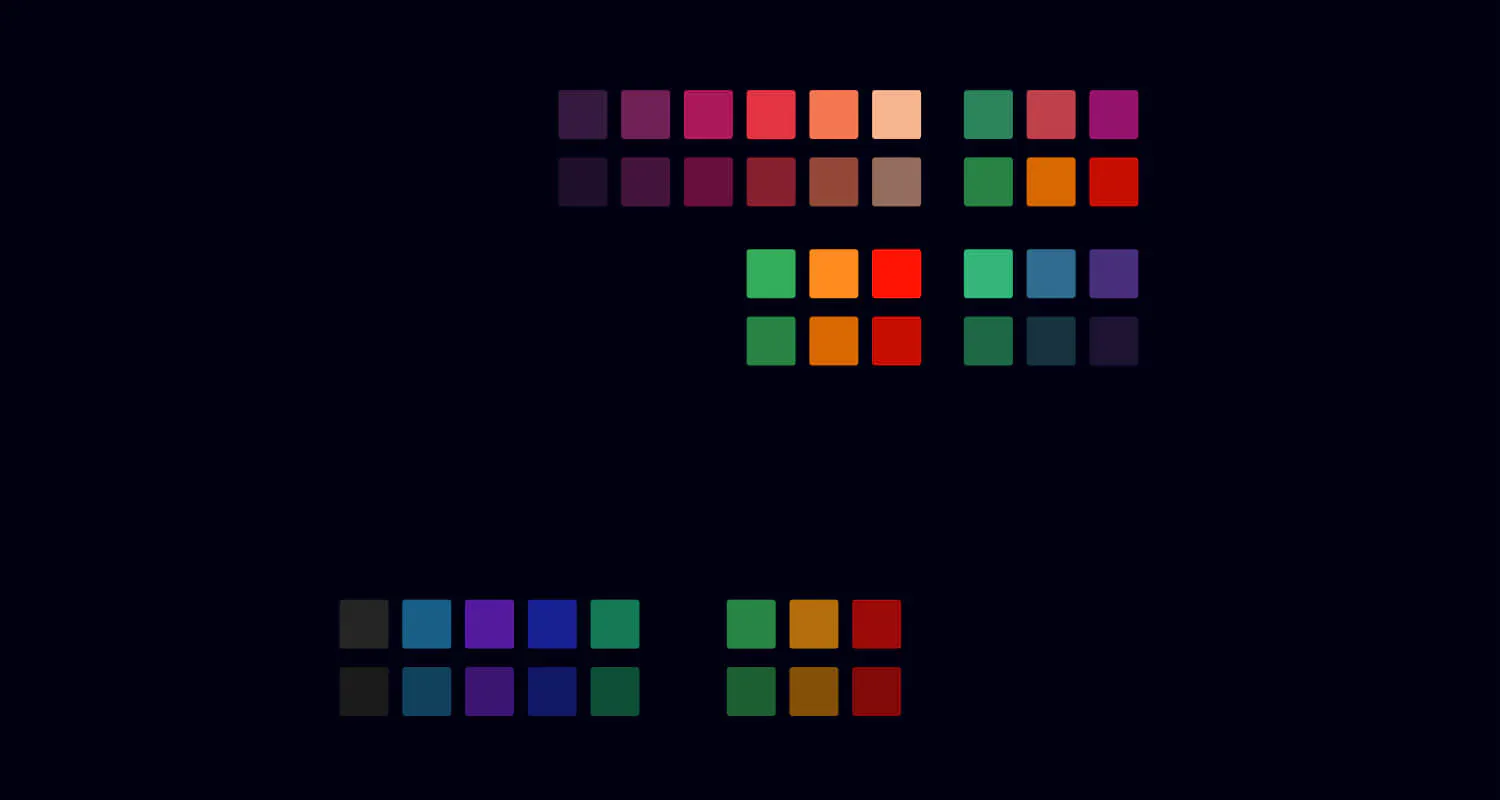 Visualization colors